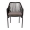 Merrick Lane Magnolia Outdoor Furniture Sets 2 Piece All-Weather Woven Patio Chairs With Cushions